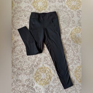 Athleta Peak Hybrid Fleece Tights in Black